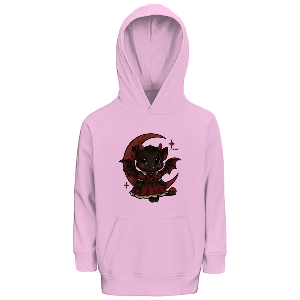 Demonic Kids - Premium Bio Hoodie "Moonbite" | Unisex | Gothic Streetwear