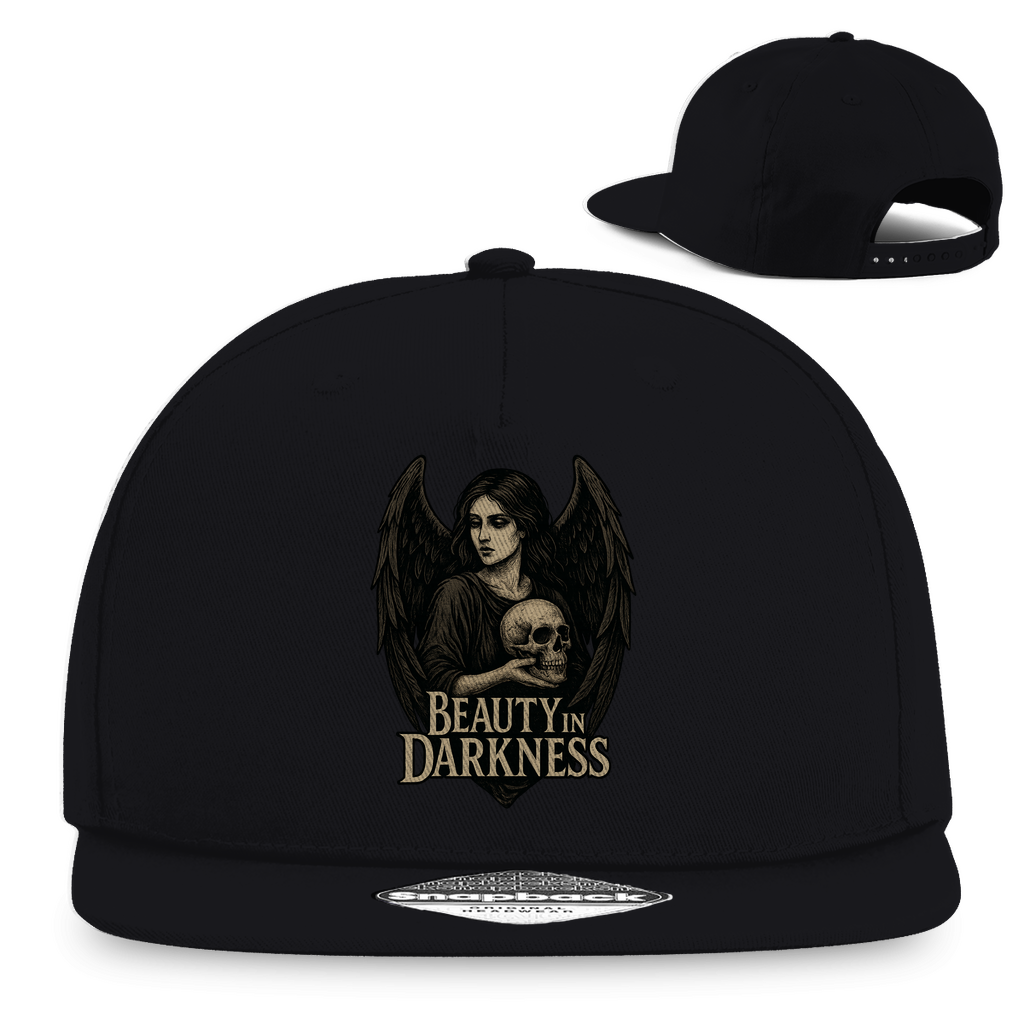 Demonic Snapback Cap - Beauty in Darkness V1 | Unisex | Gothic Streetwear
