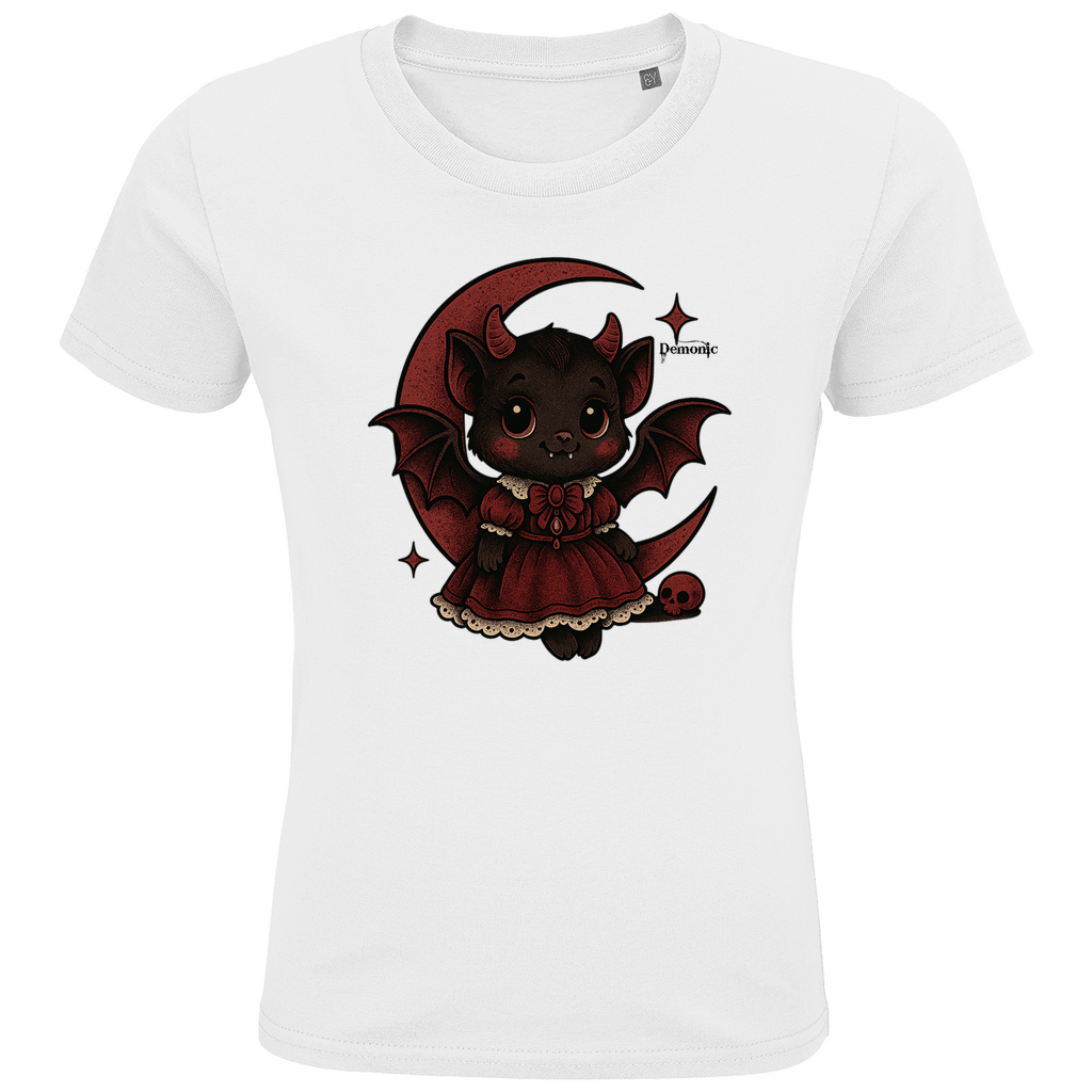 Demonic Kids - Premium Bio T-Shirt "Moonbite" | Unisex | Gothic Streetwear