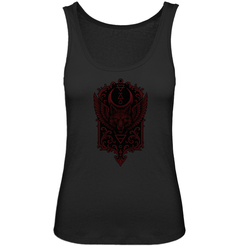 Demonic Premium Tank Top - Lunaris Howl | Damen | Gothic Streetwear