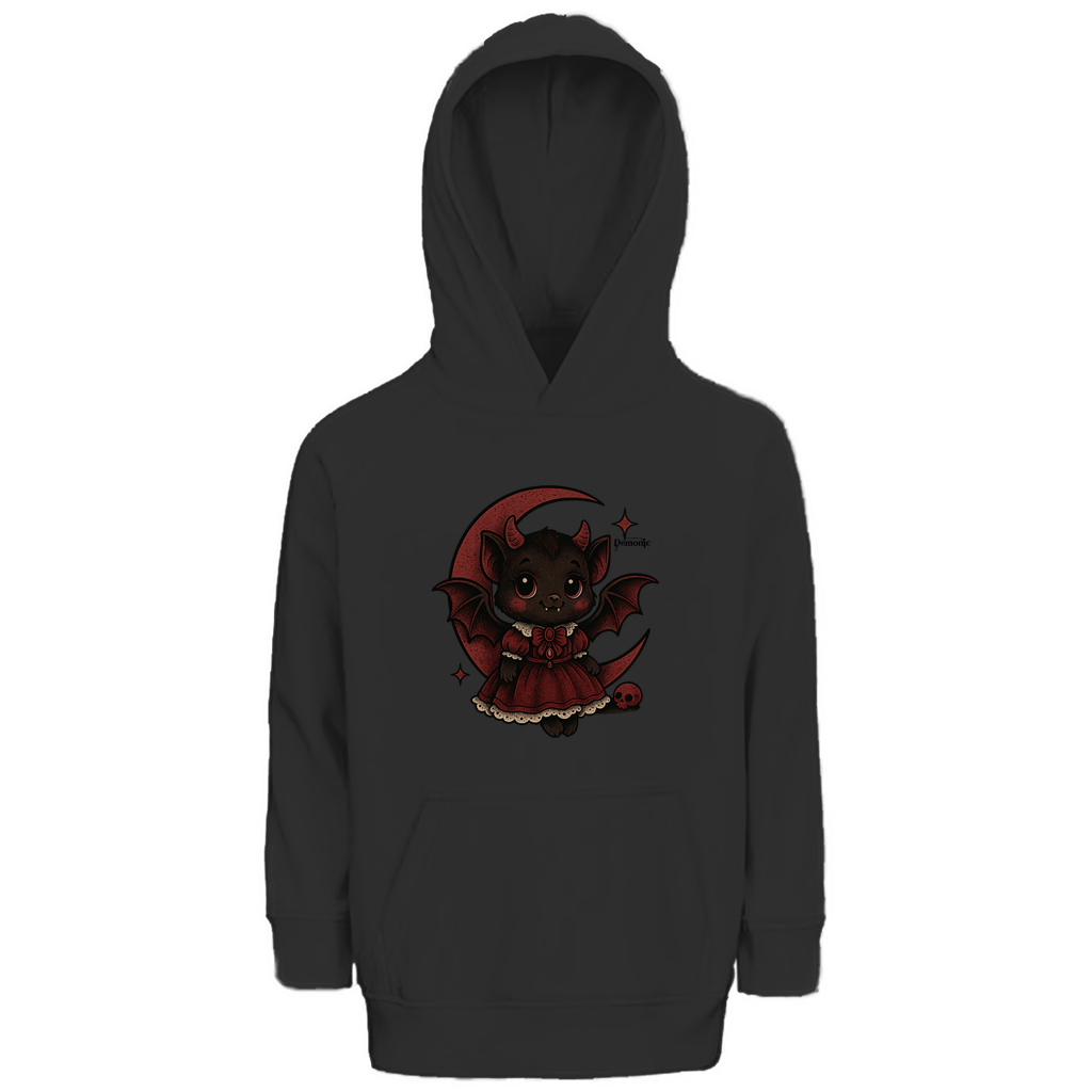 Demonic Kids - Premium Bio Hoodie "Moonbite" | Unisex | Gothic Streetwear