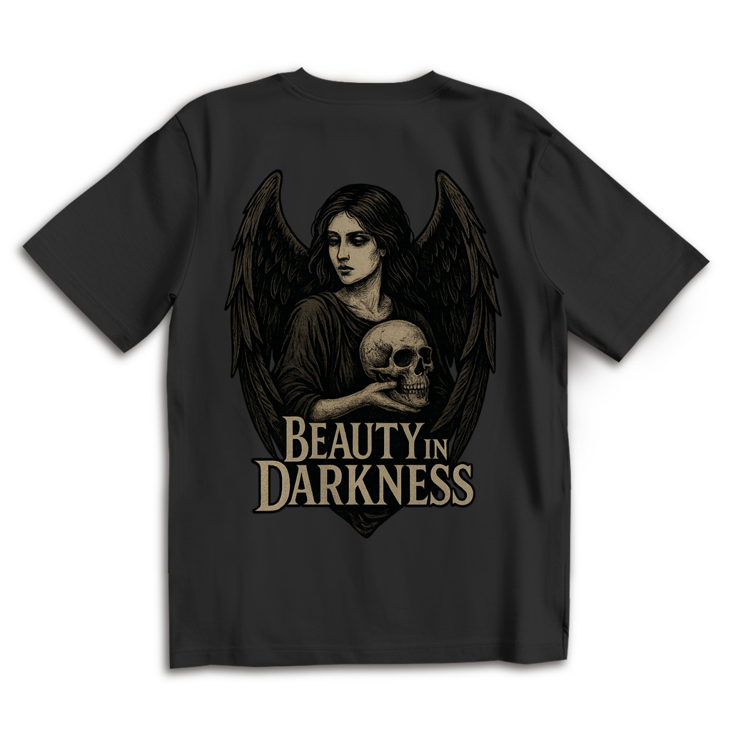 Demonic Oversize T-Shirt - Beauty in Darkness V1 | Unisex | Gothic Streetwear