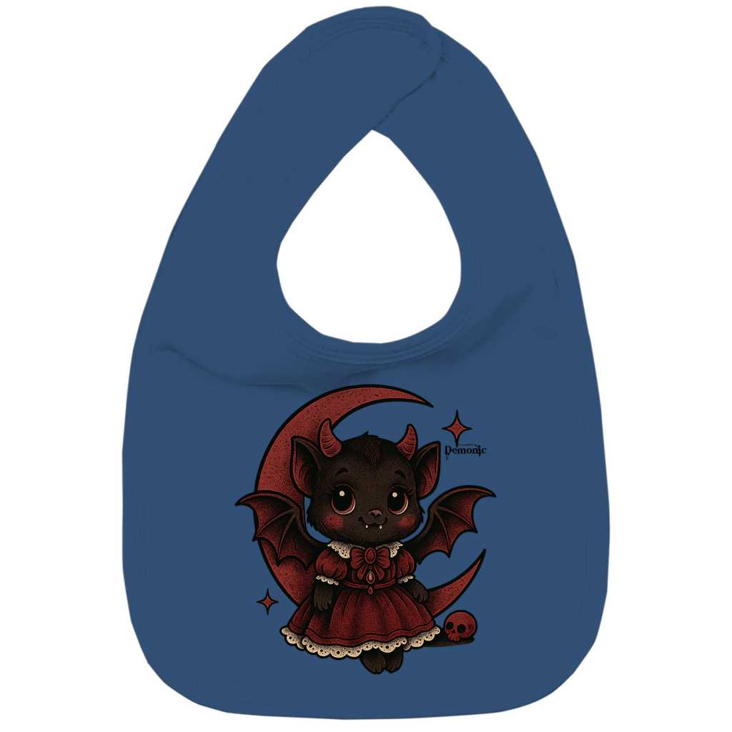 Demonic Kids - Bio Lätzchen "Moonbite" | Unisex | Gothic Streetwear