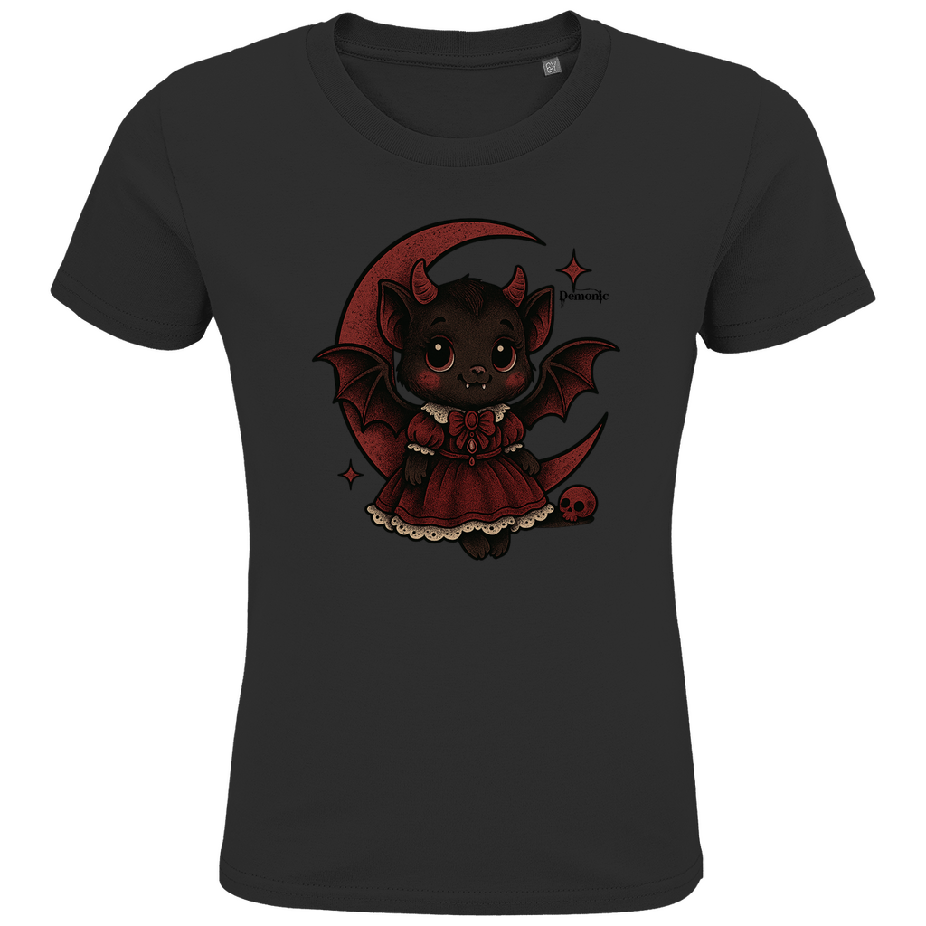 Demonic Kids - Premium Bio T-Shirt "Moonbite" | Unisex | Gothic Streetwear