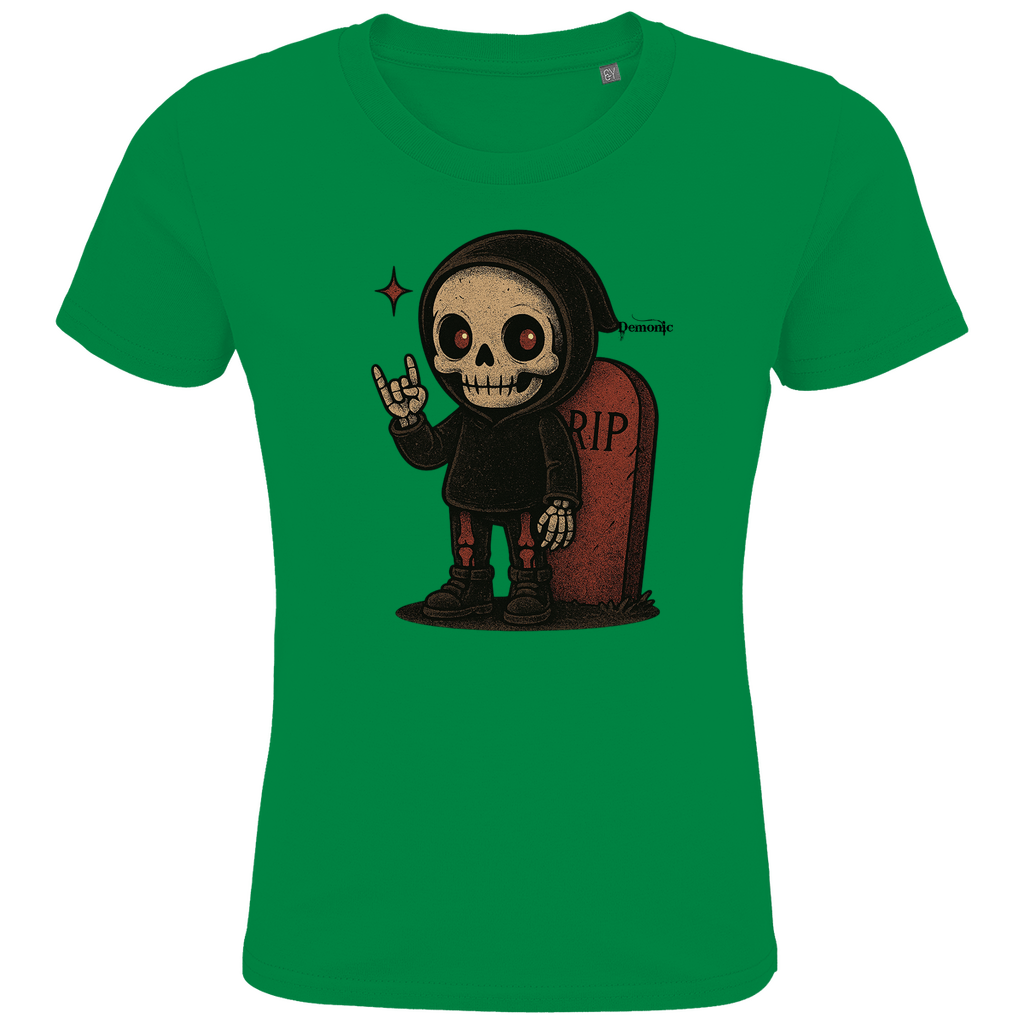 Demonic Kids - Premium Bio T-Shirt "Graveyard Giggles" | Unisex | Gothic Streetwear