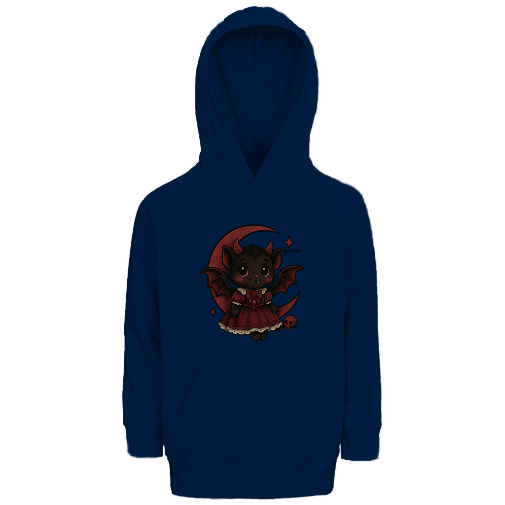 Demonic Kids - Premium Bio Hoodie "Moonbite" | Unisex | Gothic Streetwear