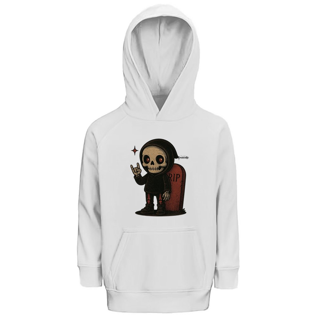 Demonic Kids - Premium Bio Hoodie "Graveyard Giggles" | Unisex | Gothic Streetwear
