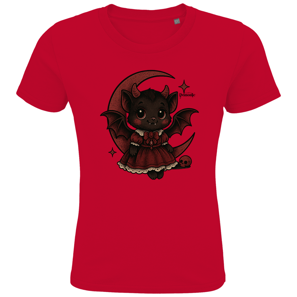 Demonic Kids - Premium Bio T-Shirt "Moonbite" | Unisex | Gothic Streetwear