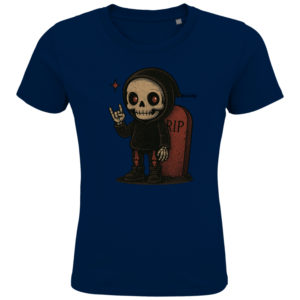 Demonic Kids - Premium Bio T-Shirt "Graveyard Giggles" | Unisex | Gothic Streetwear