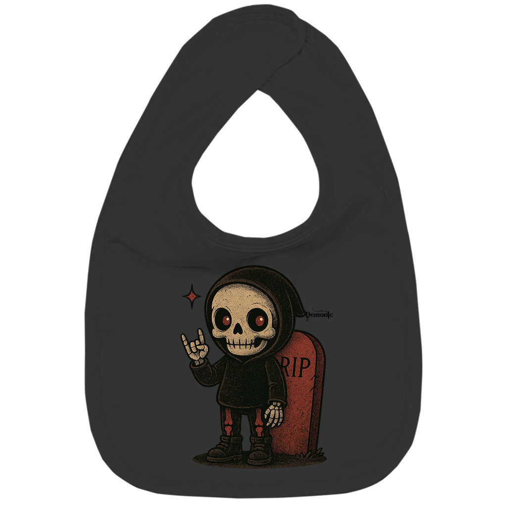 Demonic Kids - Bio Lätzchen "Graveyard Giggles" | Unisex | Gothic Streetwear