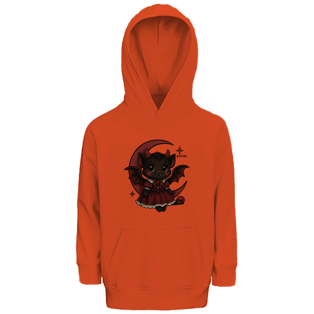 Demonic Kids - Premium Bio Hoodie "Moonbite" | Unisex | Gothic Streetwear