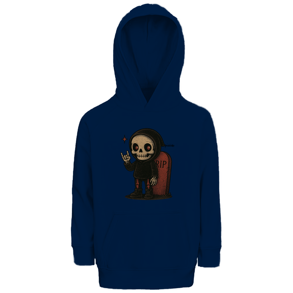 Demonic Kids - Premium Bio Hoodie "Graveyard Giggles" | Unisex | Gothic Streetwear
