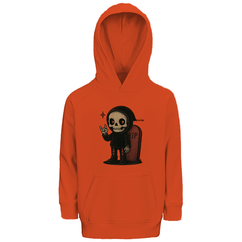Demonic Kids - Premium Bio Hoodie "Graveyard Giggles" | Unisex | Gothic Streetwear