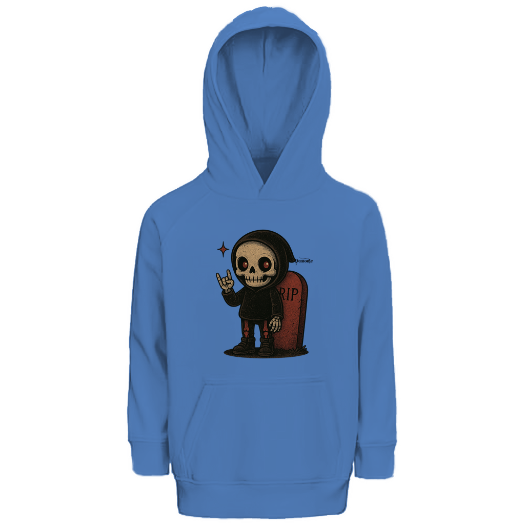 Demonic Kids - Premium Bio Hoodie "Graveyard Giggles" | Unisex | Gothic Streetwear