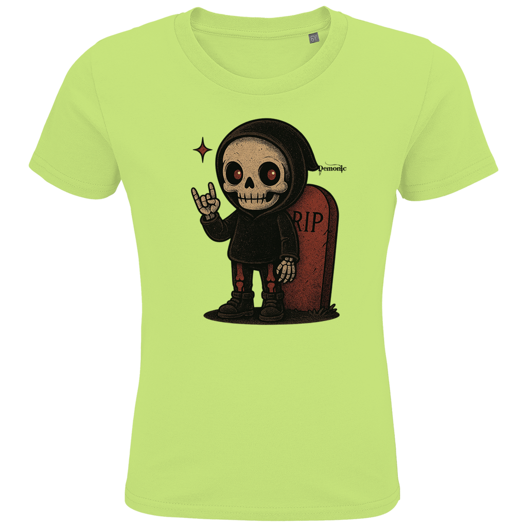 Demonic Kids - Premium Bio T-Shirt "Graveyard Giggles" | Unisex | Gothic Streetwear