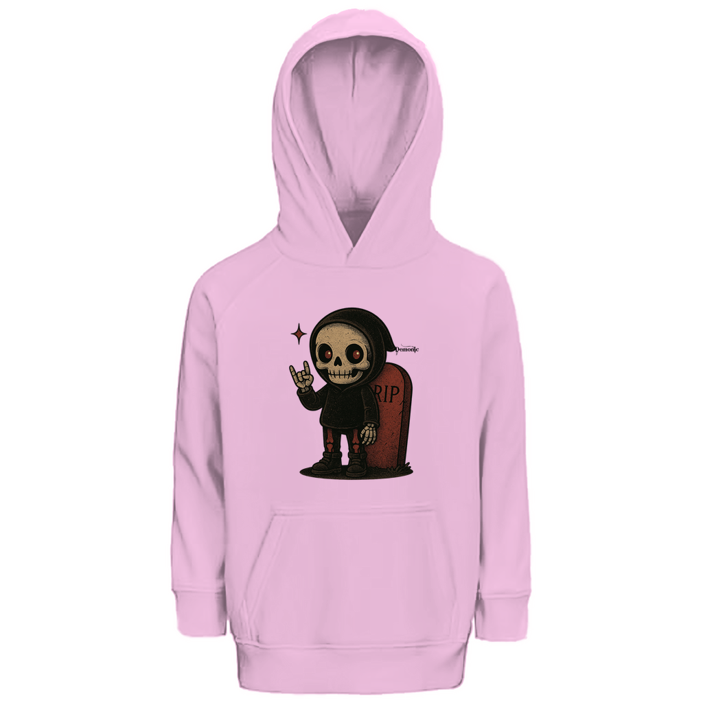 Demonic Kids - Premium Bio Hoodie "Graveyard Giggles" | Unisex | Gothic Streetwear