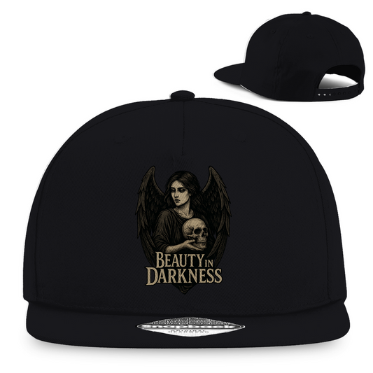 Demonic Snapback Cap - Beauty in Darkness V1  | Unisex | Gothic Streetwear