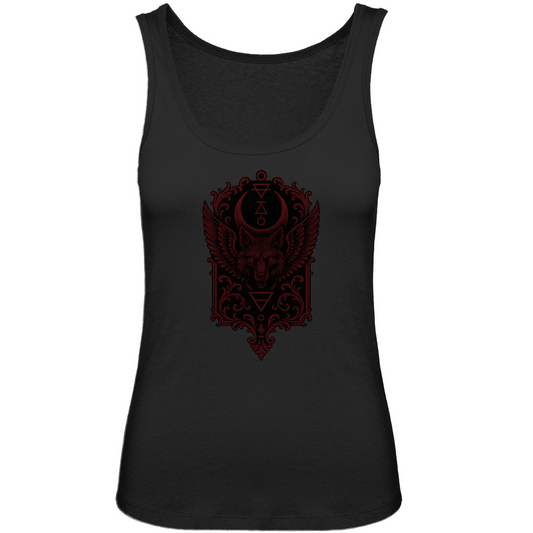Demonic Premium Tank Top - Lunaris Howl | Damen | Gothic Streetwear