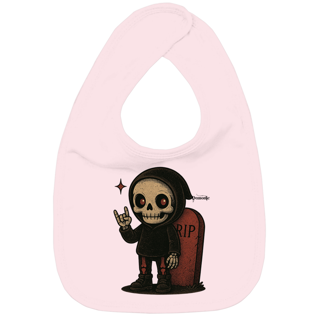 Demonic Kids - Bio Lätzchen "Graveyard Giggles" | Unisex | Gothic Streetwear