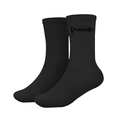 Demonic Crew Socken | Unisex | Gothic Streetwear