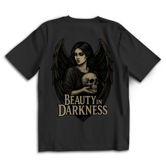 Demonic Oversize T-Shirt - Beauty in Darkness V1 | Unisex | Gothic Streetwear