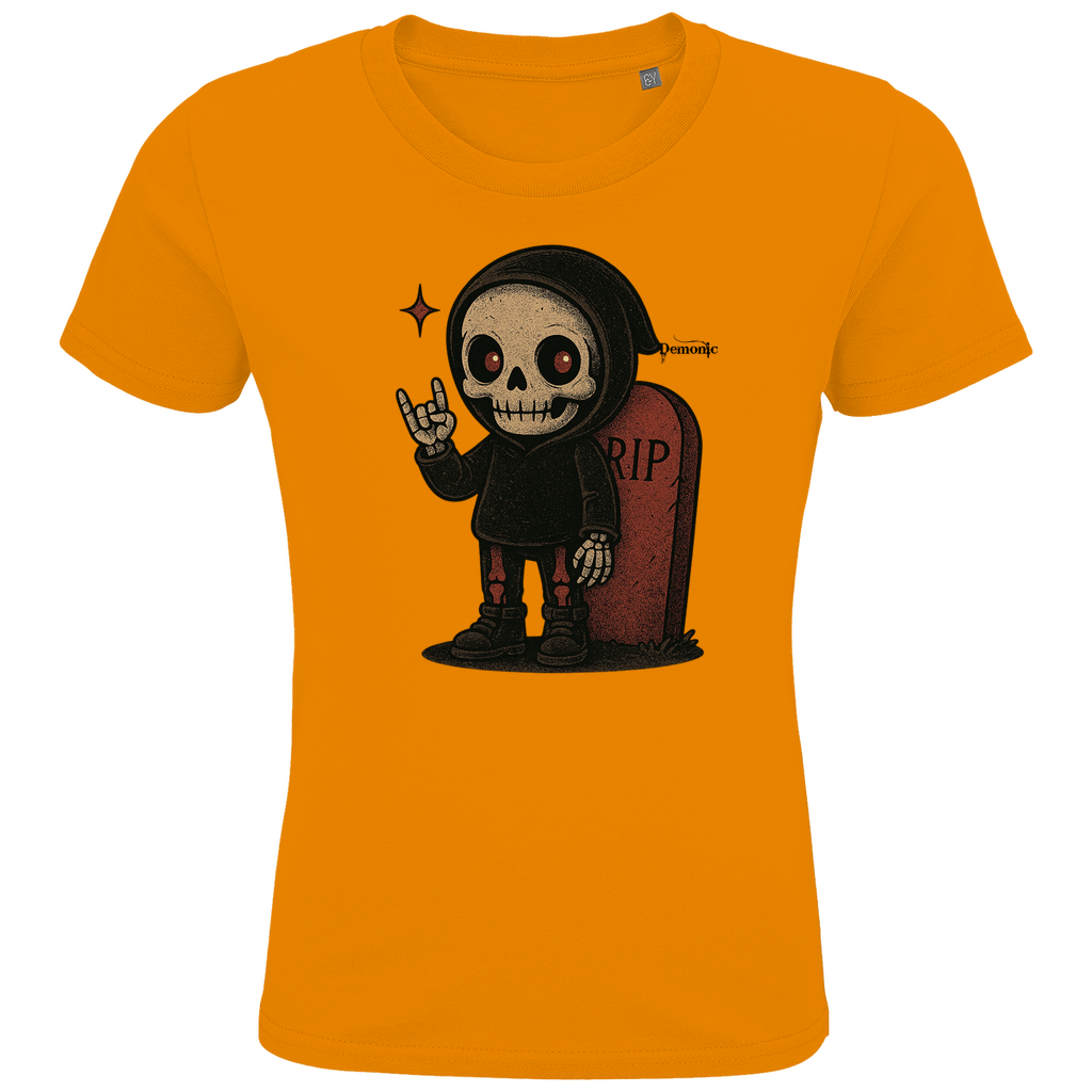 Demonic Kids - Premium Bio T-Shirt "Graveyard Giggles" | Unisex | Gothic Streetwear