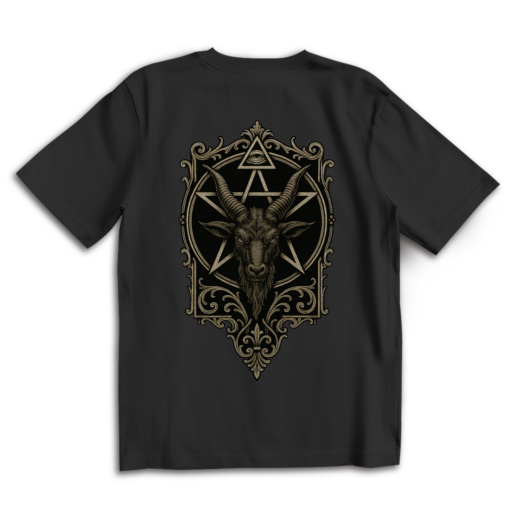 Demonic Oversize T-Shirt - Infernal Herald | Unisex | Gothic Streetwear