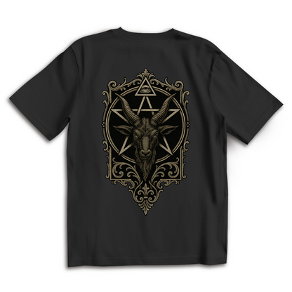 Demonic Oversize T-Shirt - Infernal Herald | Unisex | Gothic Streetwear