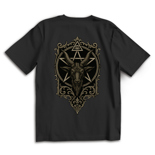 Demonic Oversize T-Shirt - Infernal Herald | Unisex | Gothic Streetwear