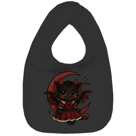 Demonic Kids - Bio Lätzchen "Moonbite" | Unisex | Gothic Streetwear