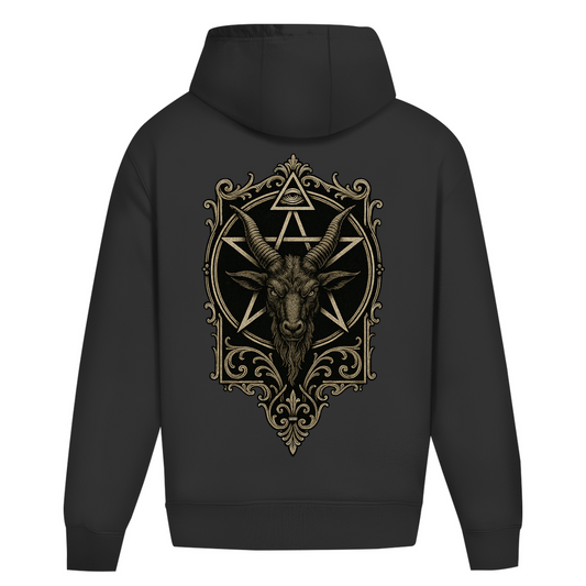 Demonic Oversize Hoodie - Infernal Herald | Unisex | Gothic Streetwear
