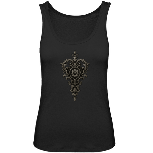 Demonic Premium Tank Top - Ebon Crest | Damen | Gothic Streetwear