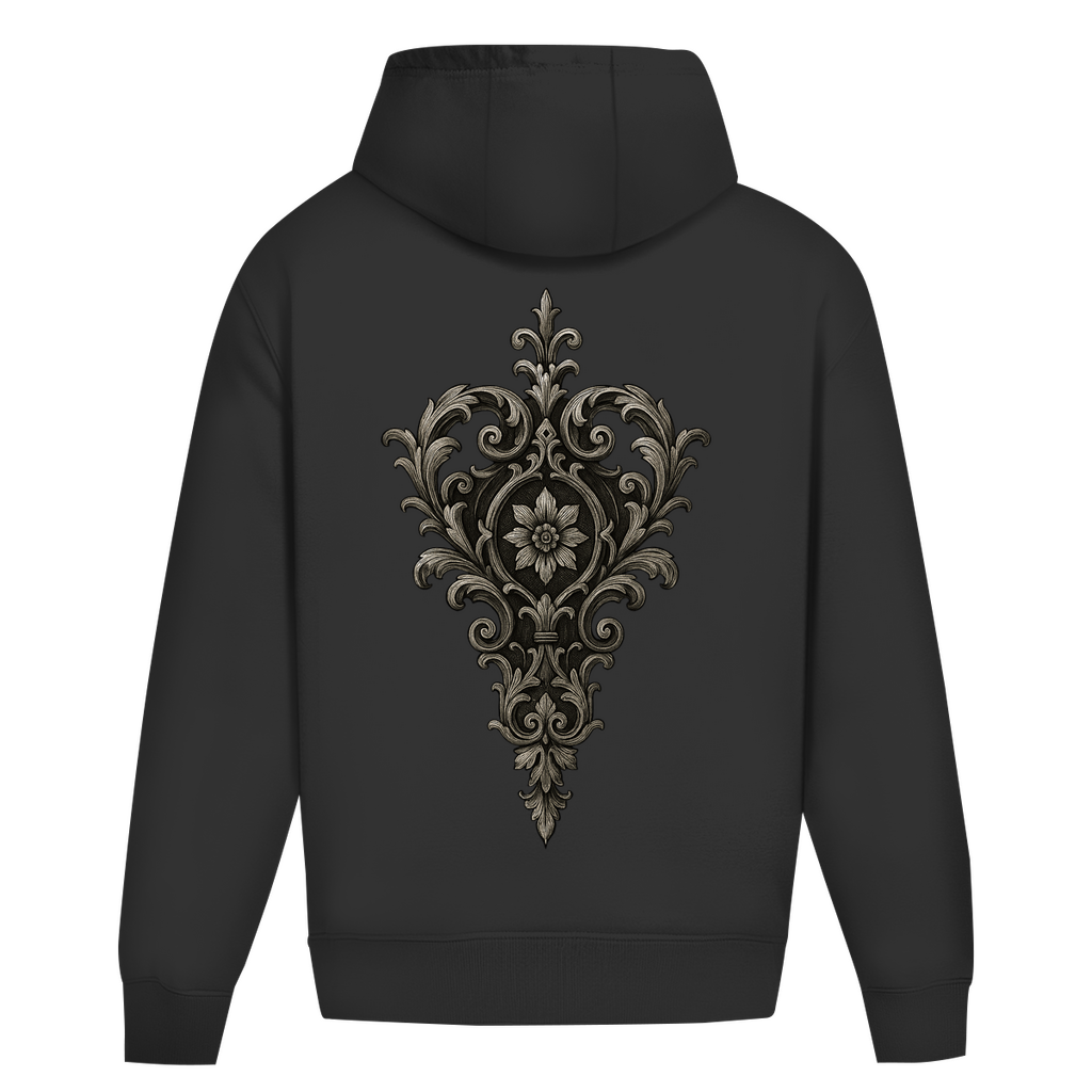 Demonic Oversize Hoodie - Ebon Crest | Unisex | Gothic Streetwear