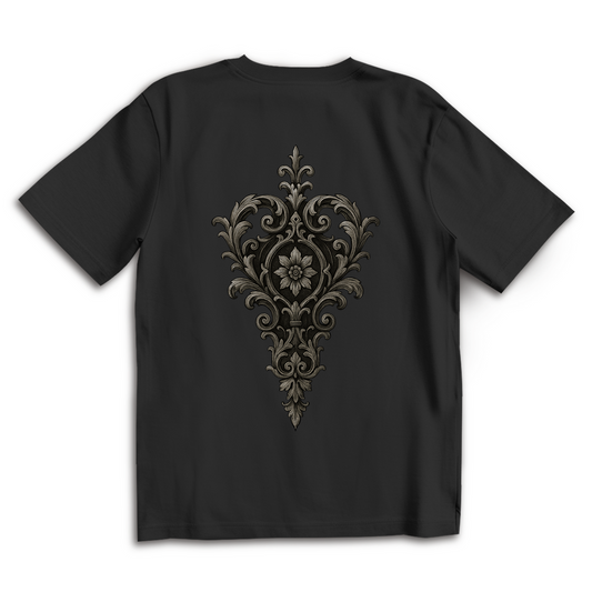 Demonic Oversize T-Shirt - Ebon Crest | Unisex | Gothic Streetwear