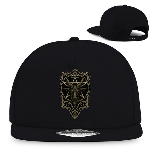 Demonic Snapback Cap - Infernal Herald  | Unisex | Gothic Streetwear