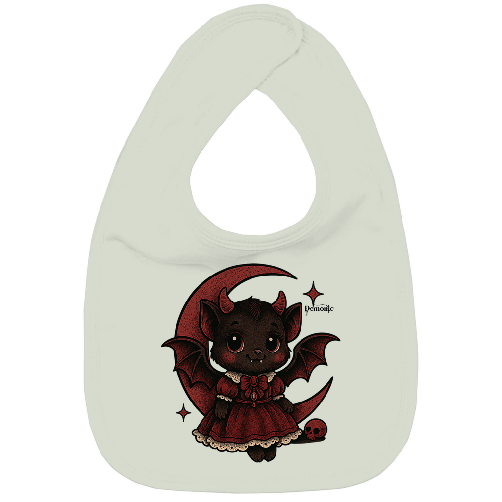Demonic Kids - Bio Lätzchen "Moonbite" | Unisex | Gothic Streetwear