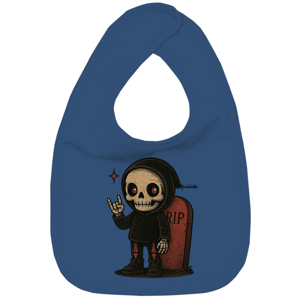 Demonic Kids - Bio Lätzchen "Graveyard Giggles" | Unisex | Gothic Streetwear