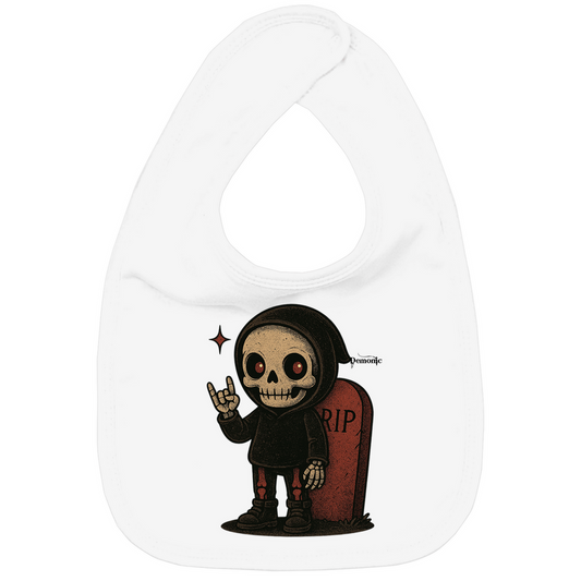 Demonic Kids - Bio Lätzchen "Graveyard Giggles" | Unisex | Gothic Streetwear