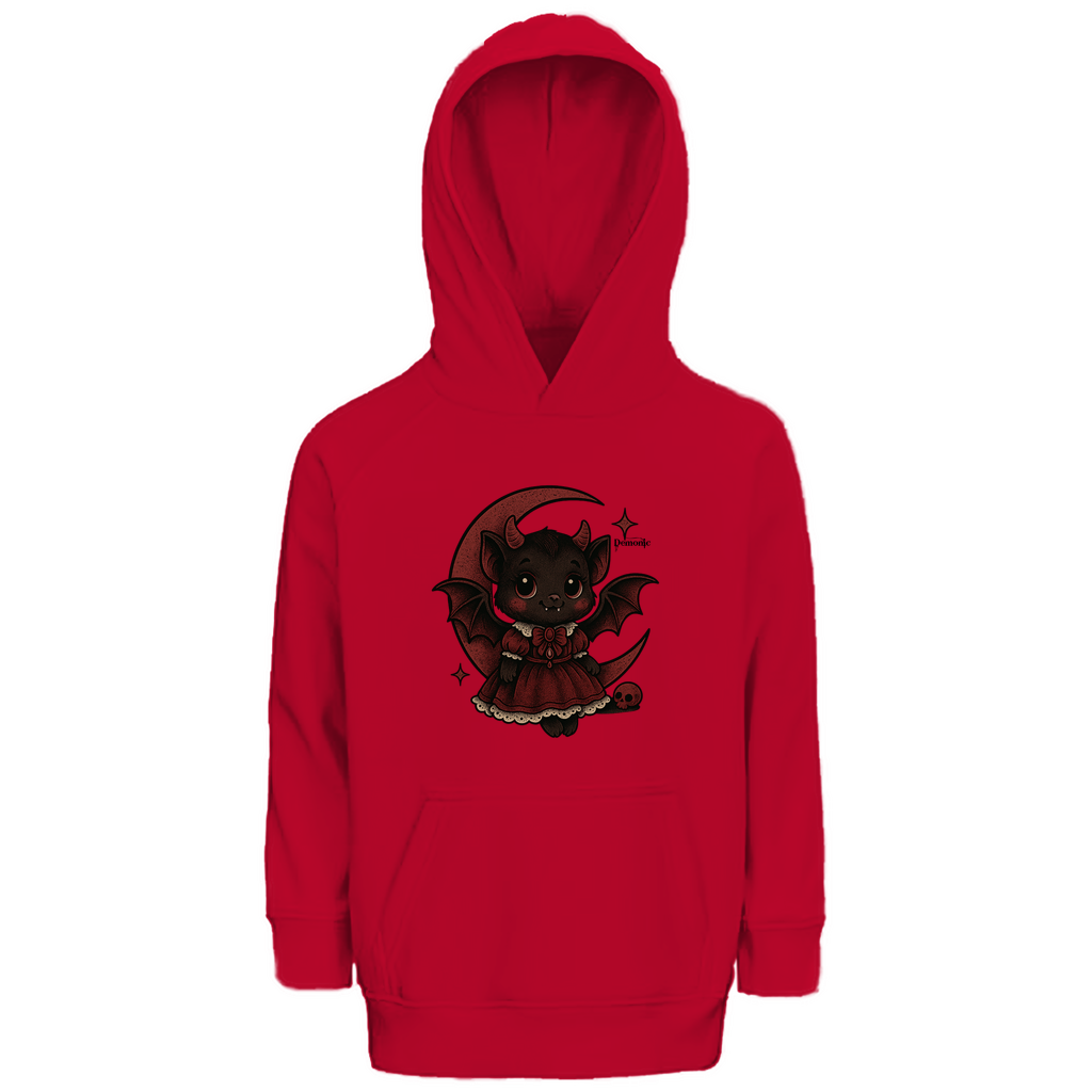Demonic Kids - Premium Bio Hoodie "Moonbite" | Unisex | Gothic Streetwear