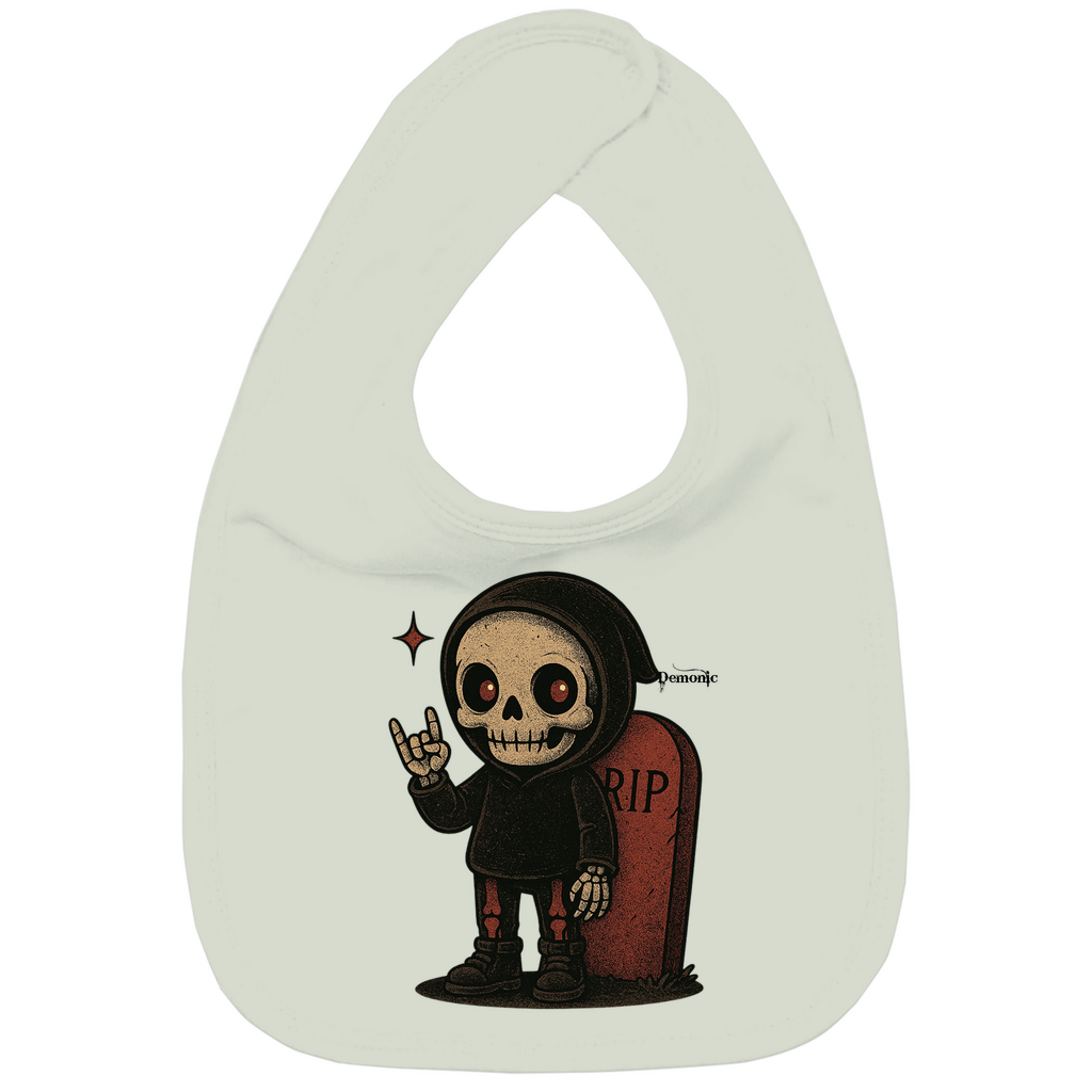 Demonic Kids - Bio Lätzchen "Graveyard Giggles" | Unisex | Gothic Streetwear