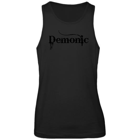Demonic Premium Tank Top - Lunaris Howl | Herren | Gothic Streetwear