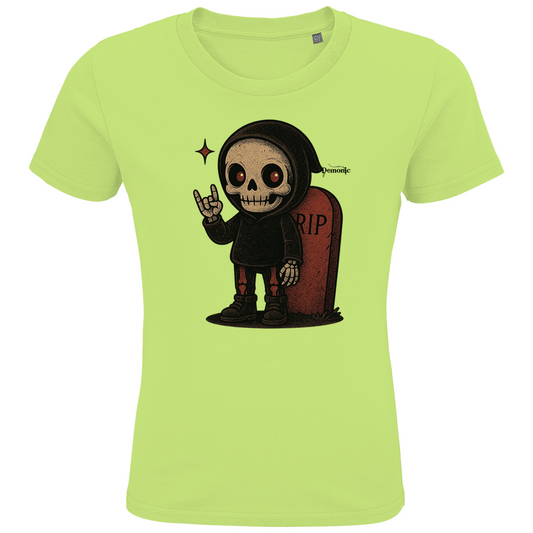 Demonic Kids - Premium Bio T-Shirt "Graveyard Giggles" | Unisex | Gothic Streetwear