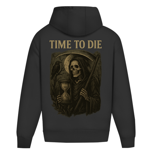 Demonic Oversize Hoodie - Time to Die  | Unisex | Gothic Streetwear