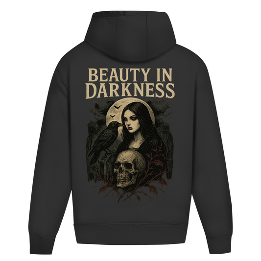 Demonic Oversize Hoodie - Beauty in Darkness V2 | Unisex | Gothic Streetwear